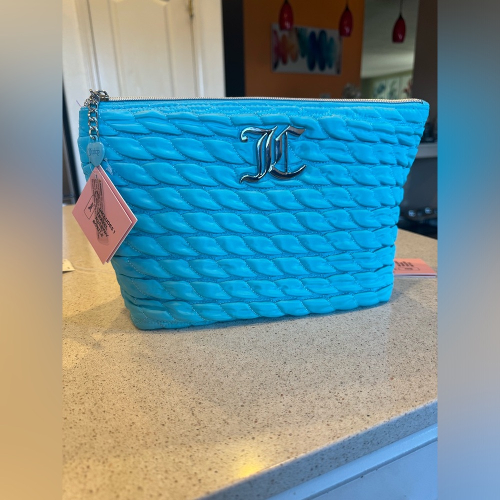 COPY - Juicy Couture  Travel Cosmetic Bag with travel bottle